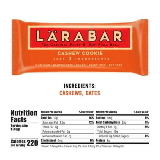 Larabar-cashew-cookie-sports-perfomance-bar