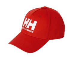 Helly Hansen Sailing Logo Ball Hat Cap - Red front