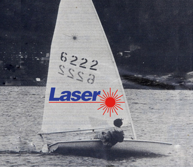 laser sailboat lines